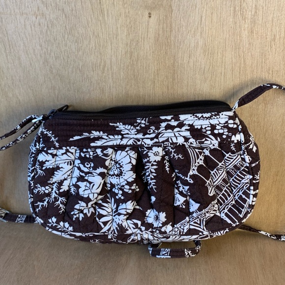 Vera Bradley "Imperial Toile" Small Crossbody Bag - Picture 2 of 4